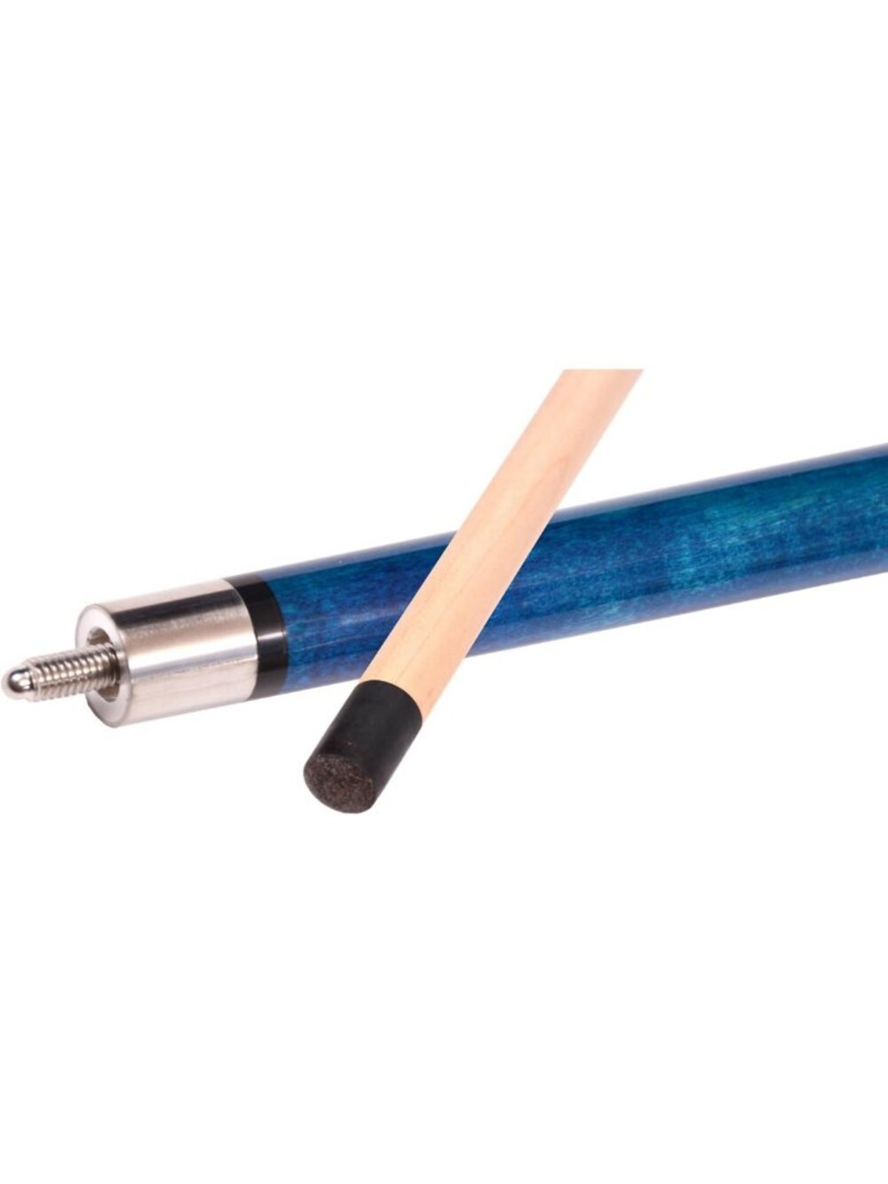 58" 2-Piece Hardwood Pool Cue Stick - Break Cue, 23oz, Choose Color: Black, Red